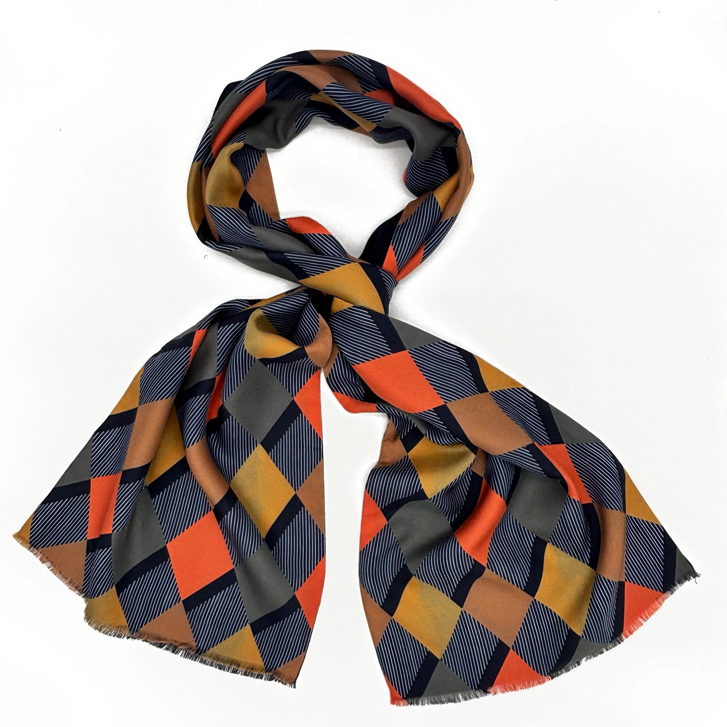 LONG SILK/ WOOL SCARVES